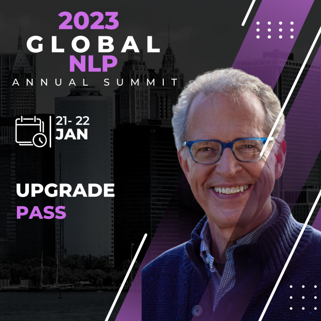 Upgrade pass at Global NLP Summit 2023
